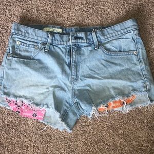 Gap jean shorts